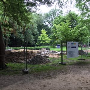 Wasserspielplatz in der Maiwiese in Enger